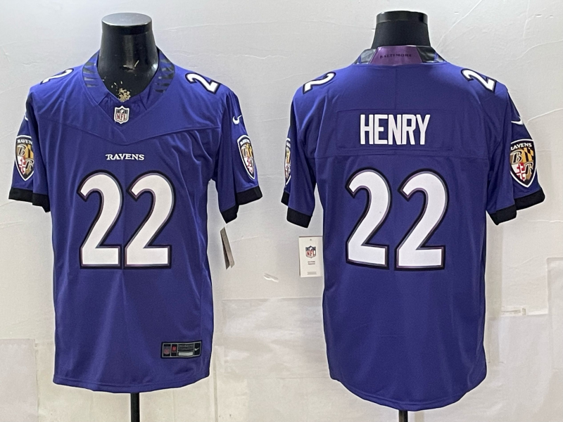 Men Baltimore Ravens #22 Henry blue Nike 2026 NFL Jersey 0522001